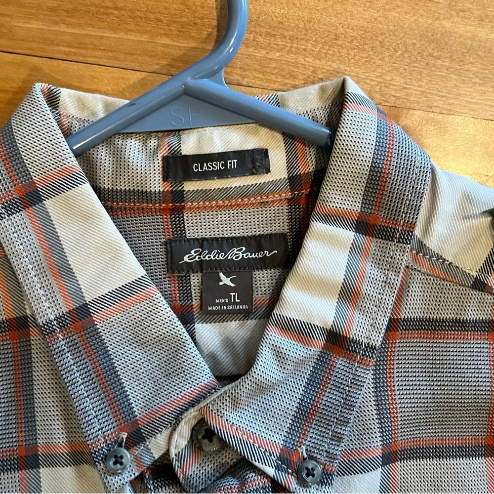 Eddie Bauer Classic Fit Plaid Shirt